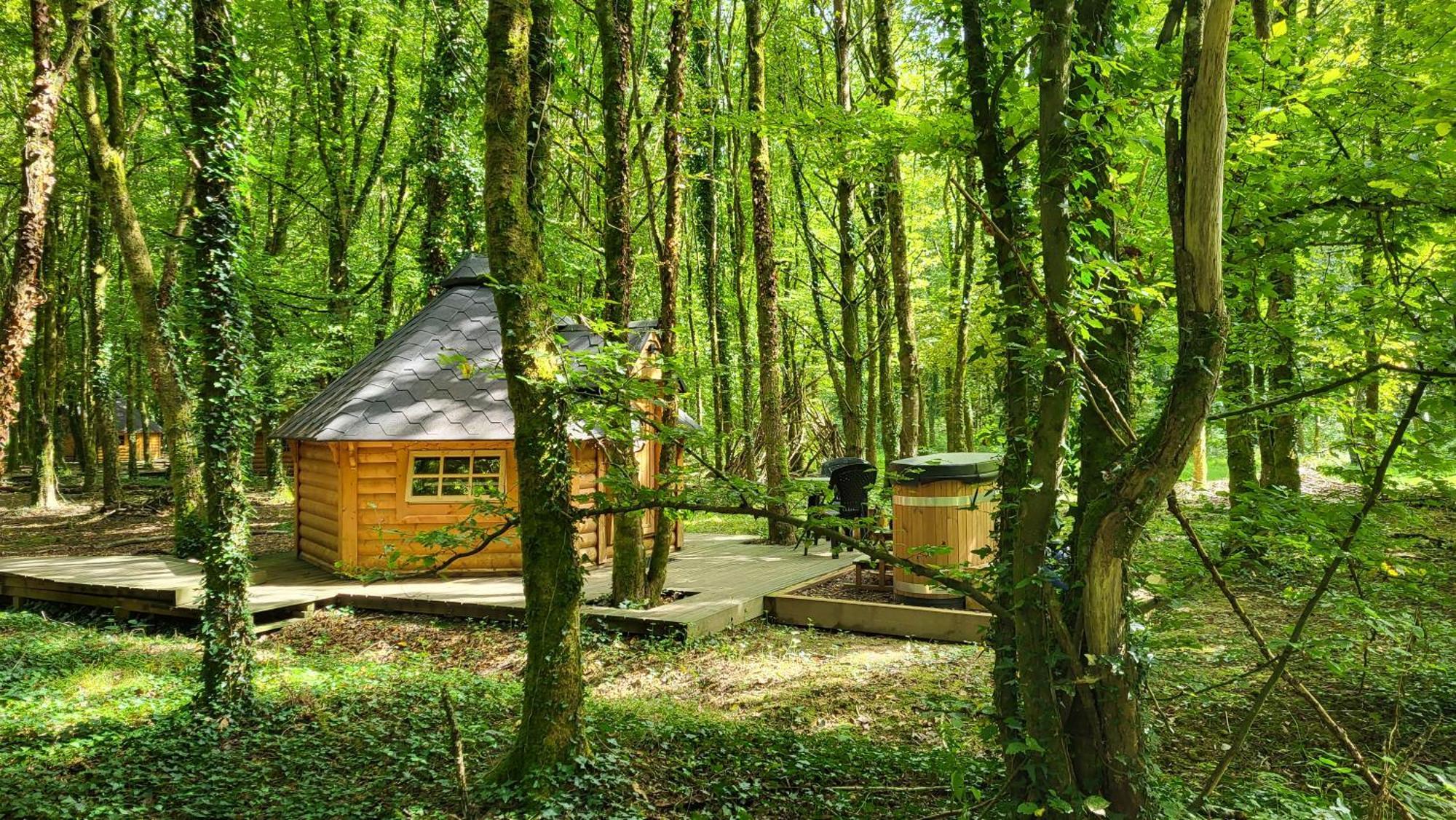 Le Domaine Insolite De Broceliande Paimpont Exterior photo